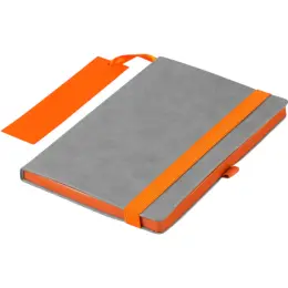 Altitude Colourblock A5 Soft Cover Notebook Orange